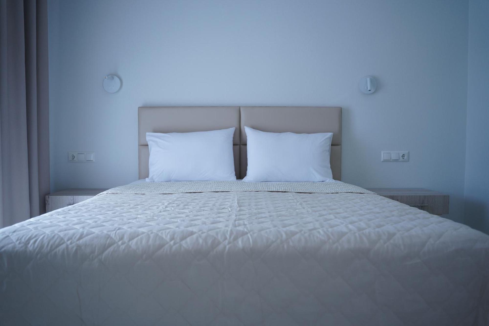 Hotel Lefkes Paralia Skotinis Exterior photo